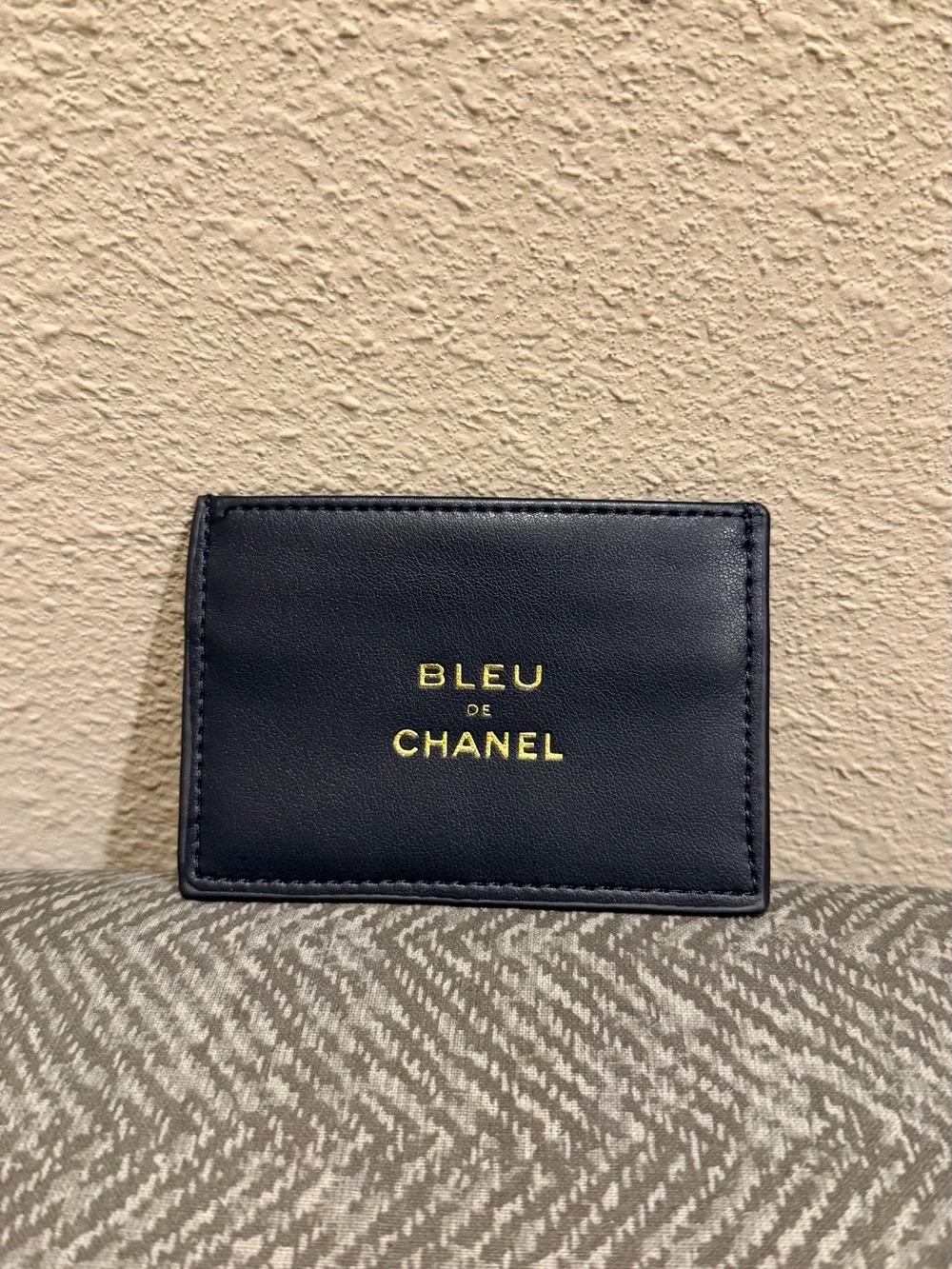 Bleu de Chanel Unisex GWP Black Cardholder